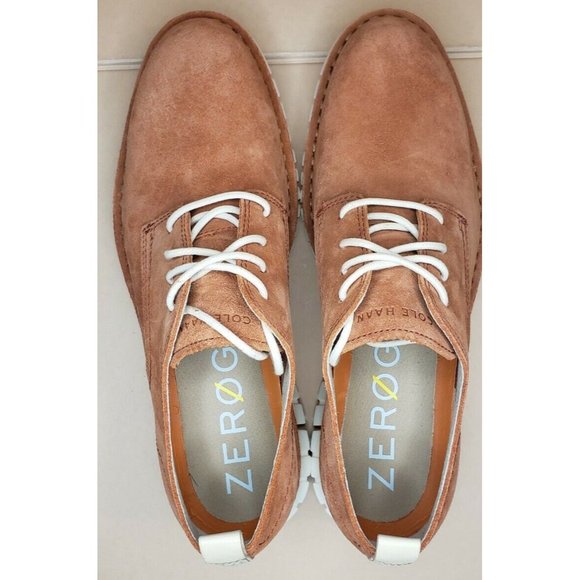 COLE HAAN ZEROGRAND WINGTIP OXFORDS SUEDE MEN\'S SIZE 8.5 NEW WITHOUT BOX !!!! main image 11